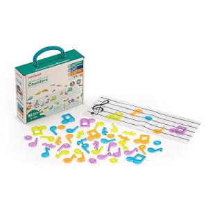 Miniland Translucent Musical Counters For Musical Learning And Development