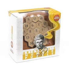 Great Minds Aristotle’S Number Brain Teaser Puzzle 3D Wooden Puzzles By Professor Puzzle.