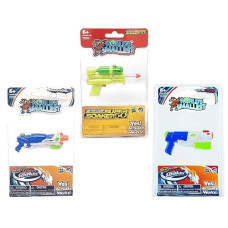 World'S Smallest Super Soaker - Set Of 3 - Ss50, Barrage And Scatter Blast