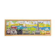 Beginagain City A To Z Puzzle & Playset - Makes Learning Fun & Sparks A Child’S Imagination - Ages 2+