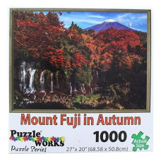 Puzzleworks Mount Fuji Autumn 1000 Piece Puzzle 27"x20"