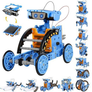 Sillbird 12-in-1 Solar Robot Toys Kit for Kids Age 8