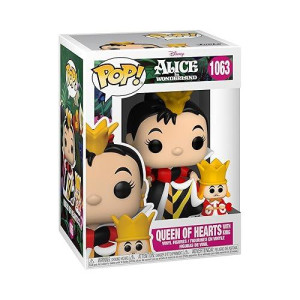 Funko Pop Buddy Disney: Alice In Wonderland 70Th - Queen With King, Multicolor