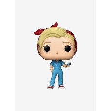 Funko POP Parks and Rec Leslie The Riveter Multicolor Figure