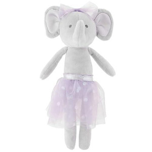 Stephen Joseph, Stuffed Animal Toy 11 Inches, Small Super Soft Plush Doll, Toys For Baby, Toddler, Kids, Ellie Elephant