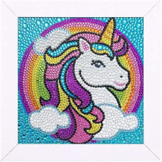 Craftoy 5D Diamond Painting Kit - E-Unicorn, 7.1