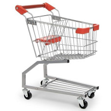 Milliard Metal Shopping Cart for Kids - Multicolor Grocery Toy