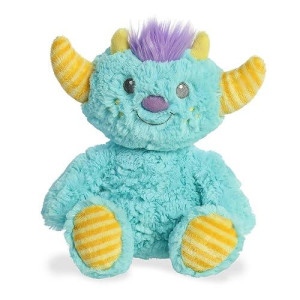 Aurora® Playful Monster Kazu™ Baby Stuffed Animal - Soft & Cuddly Toy - Imaginative Play - Blue 11.5 Inches