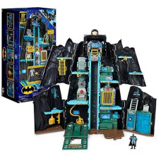 DC Comics Batman Bat-Tech Batcave Playset with Figure