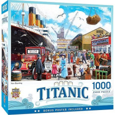 Masterpieces 1000 Piece Jigsaw Puzzle For Adults, Family, Or Youth - Titanic Boarding - 19.25"X26.75"