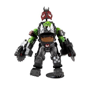 Warhammer 40,000 Ork Meganob With Buzzsaw & Base Mega Action Figure