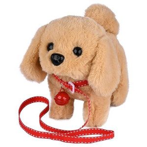 WorWoder Golden Retriever Plush Interactive Toy for Kids