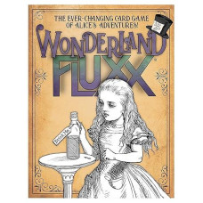 Looney Labs Wonderland Fluxx Card Game - Multicolor Fun