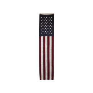 CWI Gifts Natural Flag Slim Banner - Decorative Outdoor Display