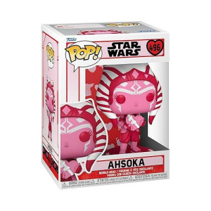 Funko Pop! Star Wars Ahsoka Valentines Multicolor Standard Size