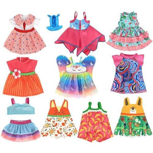 ebuddy Baby Doll Clothes for 10-14.5 Inch Dolls - Fashion Sets