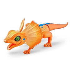 Robo Alive Orange Lurking Lizard - Interactive Robotic Toy