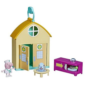 Peppa Pig Peppa’S Adventures Peppa Visits The Vet Playset Preschool Toy, 1 Figure And 3 Accessories, Ages 3 And Up Multicolor F3757