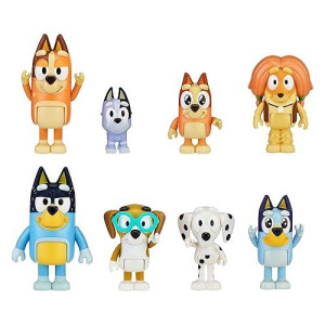 Bluey Heeler Family Figure Pack