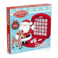 Top Trumps Match Game - Rudolph Family Board Game for Kids