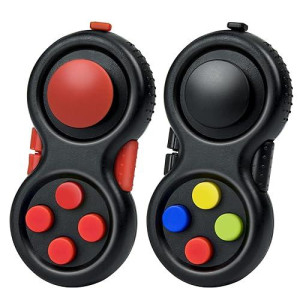 WTYCD Retro Fidget Game Pad Toy - Stress Relief, Red