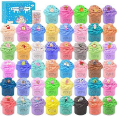 ZHNEHAOKAN Mini Butter Slime Kit - 45 Pack Scented