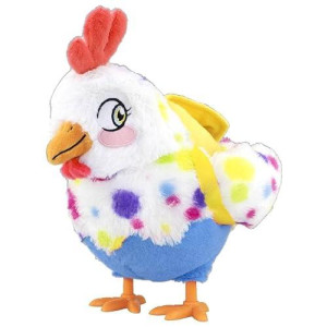 Eolo Dancing Chicken Plush Toy - Blue Party Pet