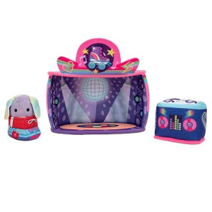 Squishville Rock and Roller Disco Playset with Danya Plush