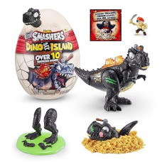 ZURU Smashers Mini T-Rex Dino Egg Toy with Surprises