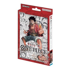 Bandai One Piece Tcg:Straw Hat Crew Starter Deck 【St-01】（Japanese）