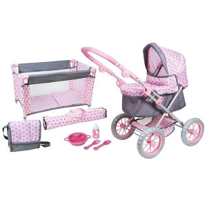 Lissi Multicolor Baby Doll Play Set with Accessories