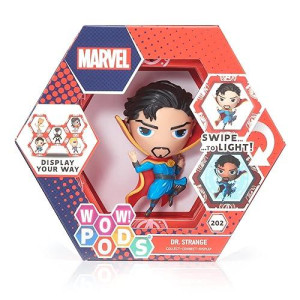 WOW! PODS Dr Strange Light-Up Bobble-Head - Blue, 4