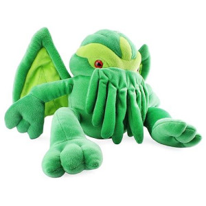 Toy Vault 16-Inch Cthulhu Plush - Green Horror Monster Toy