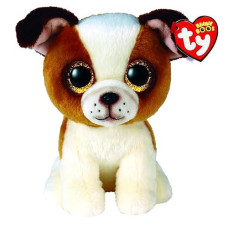 Ty Toys Beanie Boo Bulldog Hugo - 15 Cm, Brown (2009297)