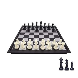 Zejlo Mini Chess Set, 6.5" Portable Folding Chess Board Magnetic Travel Chess Set For Kids And Adults