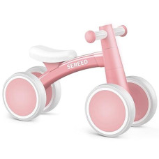 SEREED Pink Baby Balance Bike for Toddlers 12-24 Months