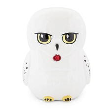 Harry Potter Chibi Hedwig Coin Bank - Ceramic, 8-Inch, White