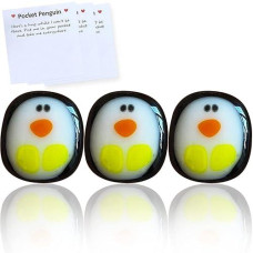 Qitiieli Mini Pocket Penguin Hug Stress Relief Toy 3pcs