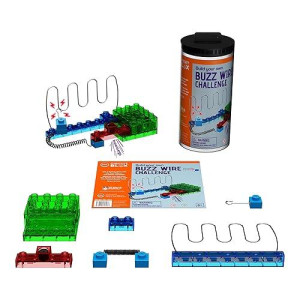 E-Blox: Circuit Blox: Byo Buzzwire Challenge - Wire Maze, Build Your Own, Brick Kit, Fun Electrical Circuit Activity, Block Diy Stem Toy Kids Age 8+