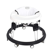 Naichi Foldable Baby Walker, 66-80cm, White, Anti-R