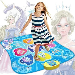 SUNLIN Frozen Dance Mat for Kids - 7 Modes, 9 Songs