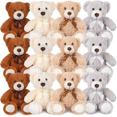 Zhanmai 12 Pcs 14" Plush Bear Stuffed Animals - Baby