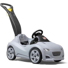 Step2 Whisper Ride Cruiser Push Car for Toddlers, Gray