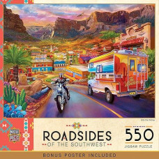 Roadsides Of The Southwest - Into The Valley 550Pc Puzzle