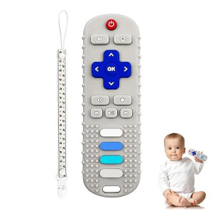 YAPROMO Silicone Teething Toy - Cute Remote Control, Beige