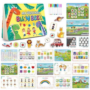 Tiiano Educational Busy Book - Montessori Toys for Ages 3-5