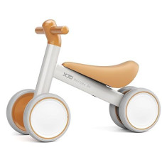 Xjd Baby Balance Bikes Bicycle Baby Toys For 1 Year Old Boy Girl 10 Month -36 Months Toddler Bike Infant No Pedal 4 Wheels First Bike Or Birthday Toys Children Walker (Gley-Brown)