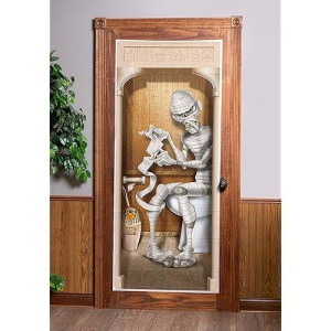 Shindigz Beistle Mummy Plastic Door Cover, 30" x 