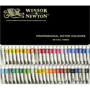 Winsor & Newton Artists Water 5Ml Tube 48C Set (Japan Import)