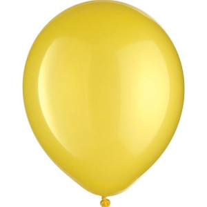 Yellow Sunshine Solid Color Latex Balloons - 9" (Pack Of 20) - Perfect For Parties, Celebrations & Holiday Decorations